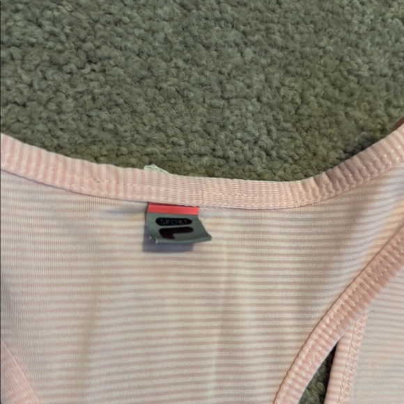 Fila Pink Fitted Sleeveless Tank Top - Picture 6 of 7